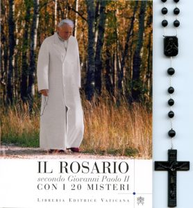 The Rosary Book of Pope John Paul II The 20 Mysteries Italian