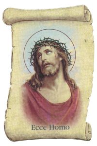 Ecce Homo Fridge Magnet cm.5x8- 2"x 3 1/4"