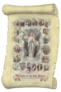Lourdes Fridge Magnet cm.5x8- 2"x 3 1/4"