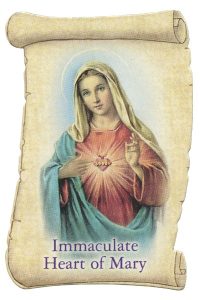 Immaculate Heart of Mary Fridge Magnet cm.5x8- 2"x 3 1/4"