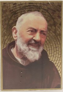 Padre Pio Plaque cm.15.5x10.5 - 6"x4"