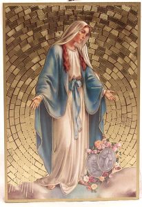 Miraculous Plaque cm.15.5x10.5 - 6"x4"