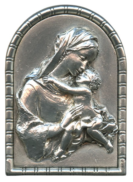 Pewter Picture Free Standing cm.5.5x4 - 2 1/4"x 1 5/8"