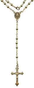 Necklace Rosary 180 Gold Plated mm.3