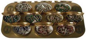 Cloisonne mm.6 Boxed 12pc Display Assorted Colours