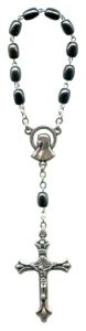Bohemia Crystal Decade Rosary Steel Colour