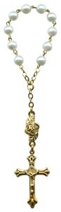 Gold Plated Decade Rosary mm.5