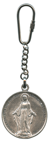  Key Chain with Miraculous Medal