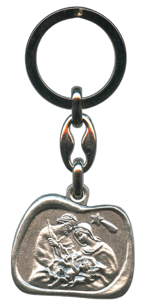 Nativity Keychain