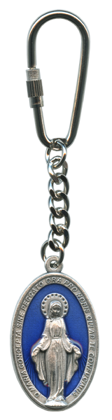 Keychain with a Miraculous Medal