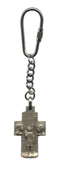 Keychain with a Cross