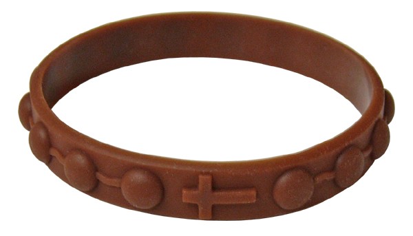 Rubber Bracelet Brown