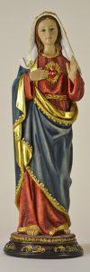 Immaculate Heart of Mary Colour Statue