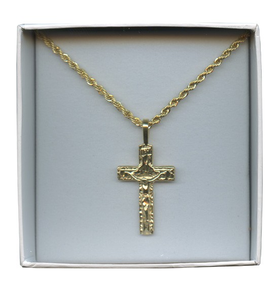 Crucifix Pendent Gold Plated