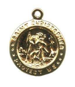 St.Christopher Medal Pendent