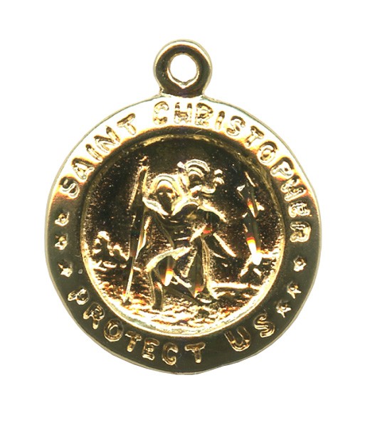 St.Christopher Medal Pendent