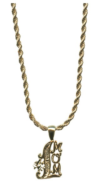 Number One Mom Pendent Gold Plated