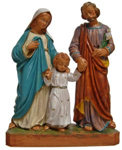 Holy Family Resin Statue