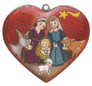 Hanging Plaque Christmas Tree Ornament