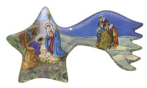 Hanging Plaque Christmas Tree Ornament