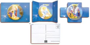 Nativity Magic Post Card