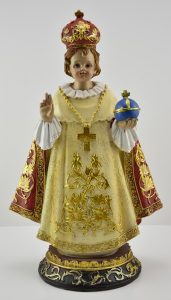 Infant of Prague Polyresin Statue