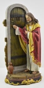 Jesus at the Door Polyresin Statue