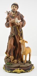 St.Francis Polyresin Statue