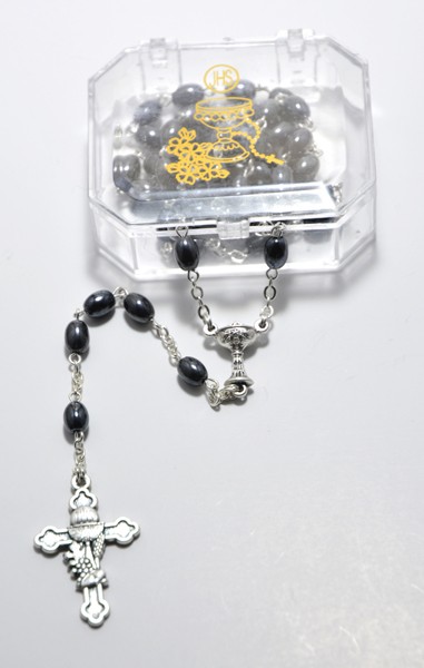 Moonstone Rosary Boxed