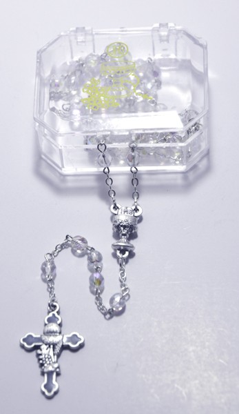 Crystal Rosary Boxed