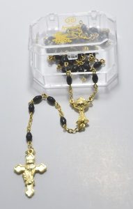 Moonstone Rosary Gold Plated + Boxed