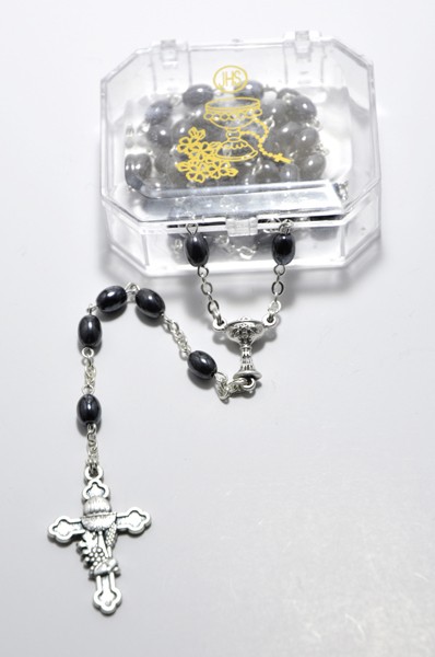 Moonstone Rosary Boxed