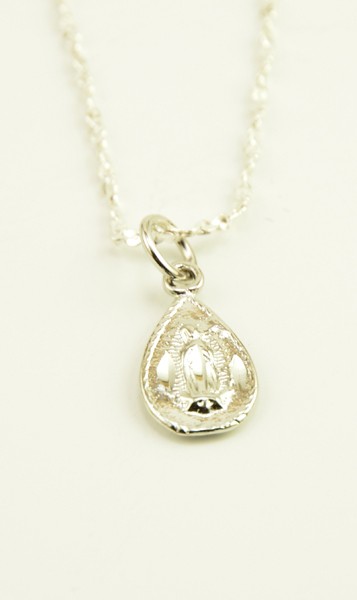 Silver Plated Pendant + Chain