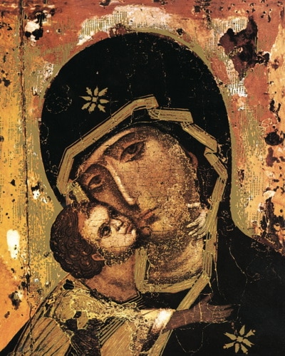 Madonna of Vladimir - High Quality Print cm.20x25- 8"x10"- Code PS31 - min. order 3 pcs.
