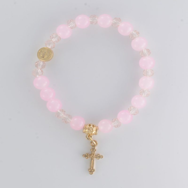 Alternative view of Rosary bracelet - Code: RBH8002-16 - minimum purchase 4 pcs.