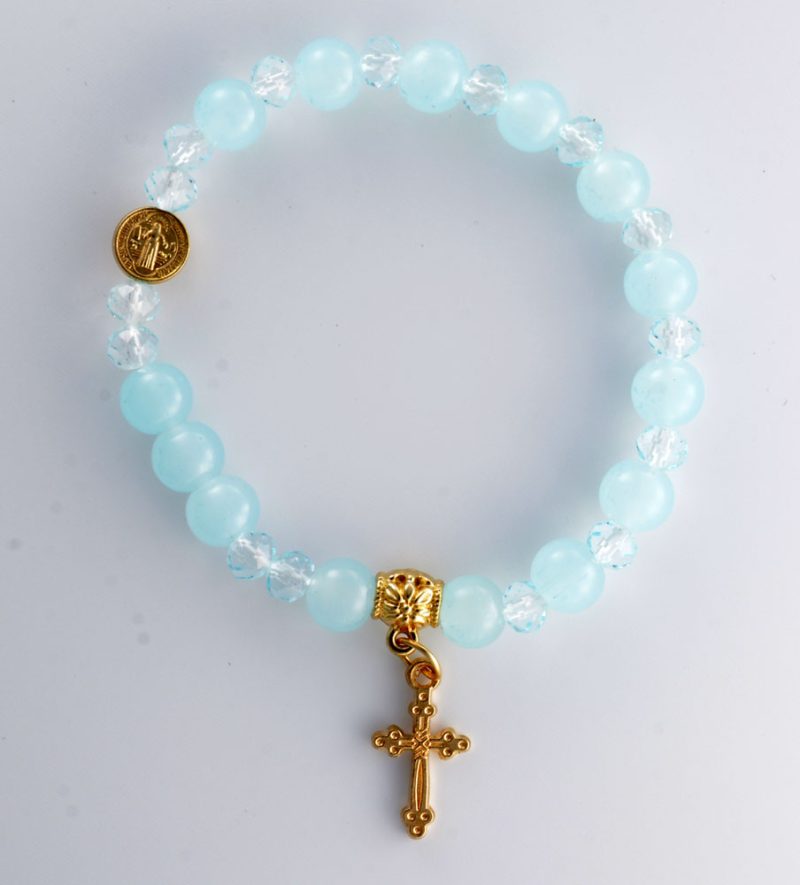 Rosary bracelet - Code: RBH8002-7 - minimum purchase 4 pcs.