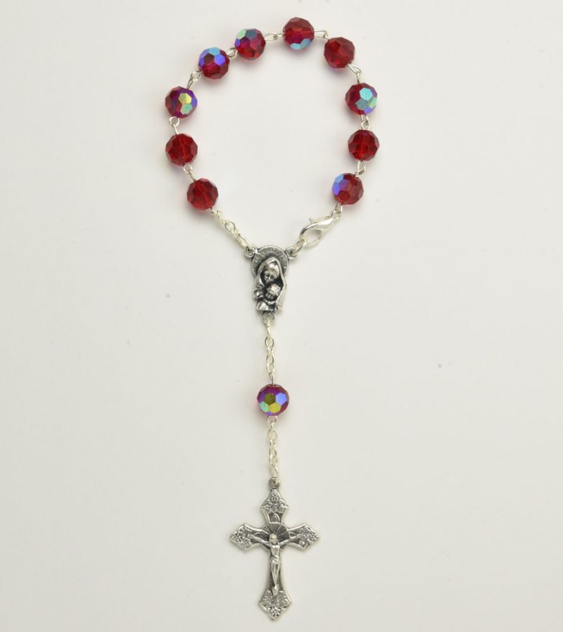 Decade rosary with clasp -  Code RDT400-10