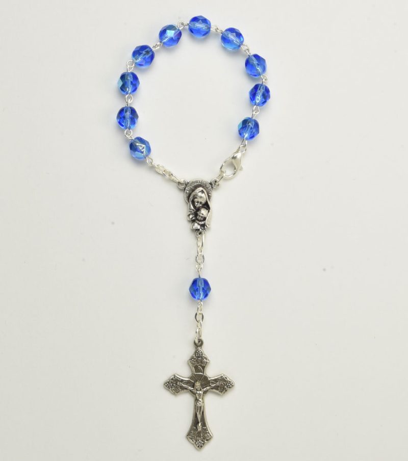 Decade rosary with clasp -  Code RDT400-11