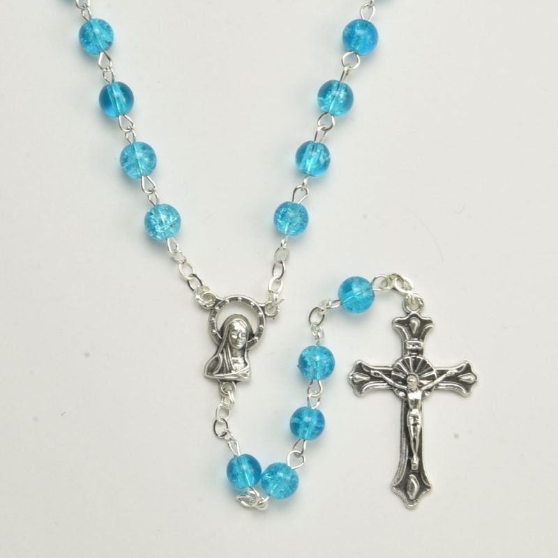 Moonstone rosary - Code: RM103-7L - minimum purchase 4 pcs.